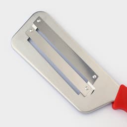 Шинковка Доляна, 30 см, нержавеющая сталь, красная