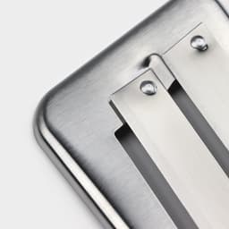 Шинковка Доляна, 30 см, нержавеющая сталь, красная