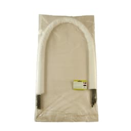 Парник прошитый, длина 4 м, 5 дуг из пластика, дуга L = 2.4 м, d=16 мм, спанбонд 35 г/м², «уДачный»