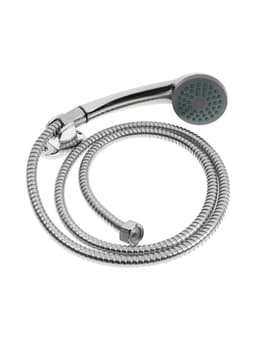 Набор для душа ZEIN Z0201, шланг 150 см, держатель для душа, гайки пластик, лейка 1 режим