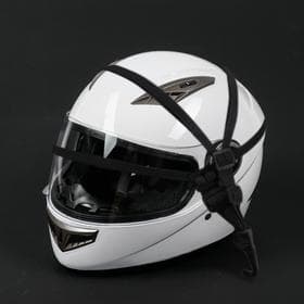 Стяжка для мотошлема, регулируемая 60-90 см, пластик, текстиль, пластик