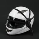 Стяжка для мотошлема, регулируемая 60-90 см, пластик, текстиль, пластик