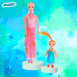 Кукла-модель «Каролина» с малышкой, МИКС