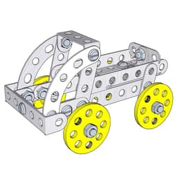 Конструктор металлический Десятое Королевство, для уроков труда 5 в 1