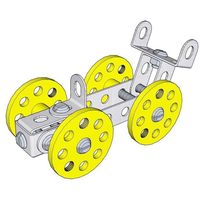 Конструктор металлический Десятое Королевство, для уроков труда 5 в 1