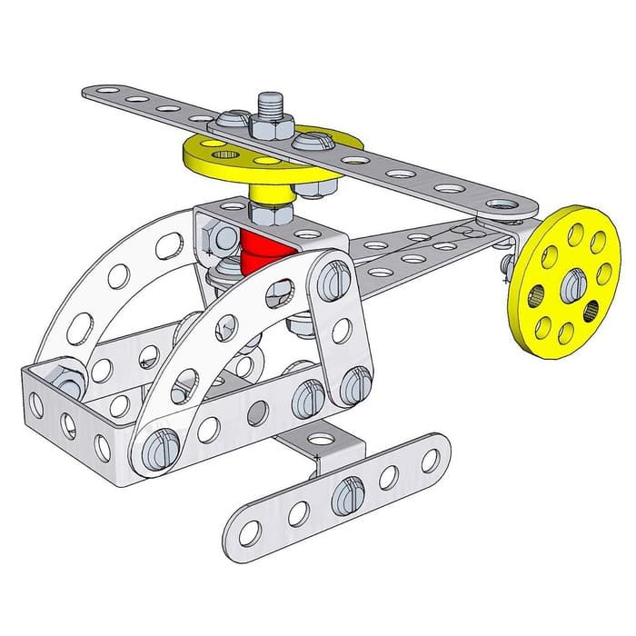 Конструктор металлический Десятое Королевство, для уроков труда 5 в 1