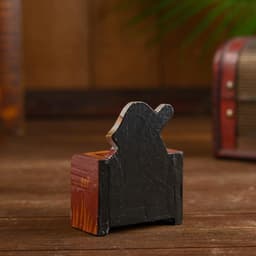 Вечный календарь настольный «Черепаха», 10×7 см, дерево