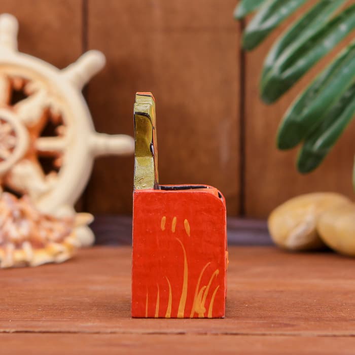 Вечный календарь настольный «Черепаха», 10×7 см, дерево