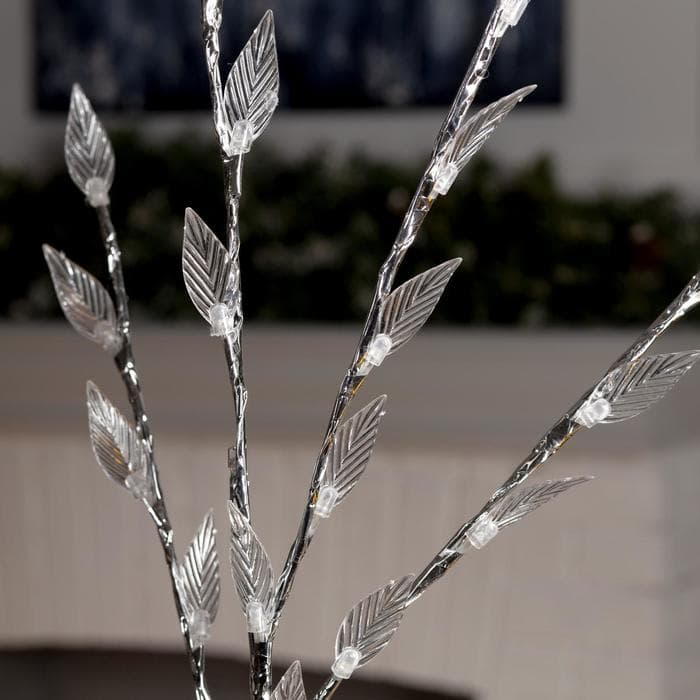 Светодиодный куст «Лепестки» 1.5 м, 84 LED, мигание, 220 В, свечение мульти (RG/RB)