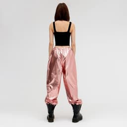 Брюки женские MINAKU: Trend zone, розовые, размер 38 (рост 152 см)