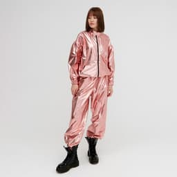 Брюки женские MINAKU: Trend zone, розовые, размер 38 (рост 152 см)