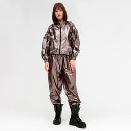 Брюки женские MINAKU: Trend zone, медные, размер 38 (рост 152 см)