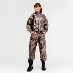 Брюки женские MINAKU: Trend zone, медные, размер 38 (рост 152 см)