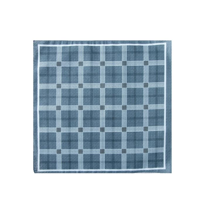 Платки носовые мужские «Этель. Серджио», 30×30 см, 12 шт., хлопок 100%, рисунок МИКС, серые