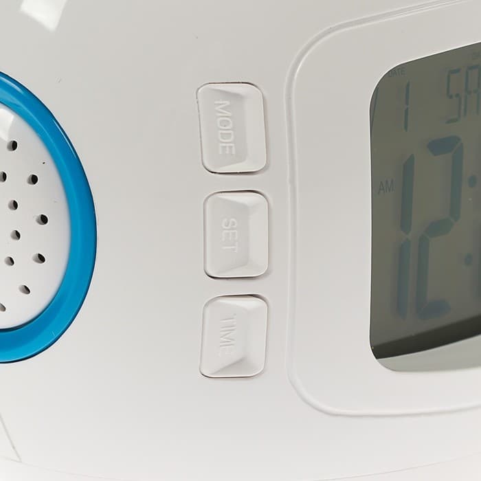 Часы - будильник Luazon LB-10 с проекцией «Звездное небо», термометр, 11 мелодий, белый