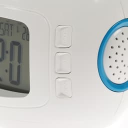 Часы - будильник Luazon LB-10 с проекцией «Звездное небо», термометр, 11 мелодий, белый