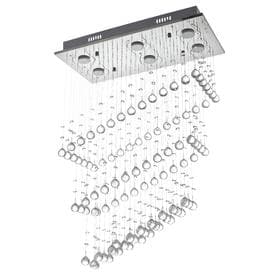 Каскад BayerLux «71307/6», GU10, 40 Вт, хром, 60×30×85 см