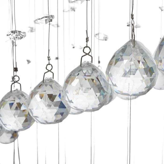 Каскад BayerLux «71307/6», GU10, 40 Вт, хром, 60×30×85 см