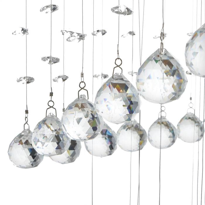 Каскад BayerLux «71307/6», GU10, 40 Вт, хром, 60×30×85 см