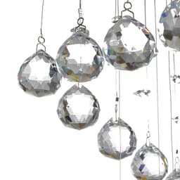 Каскад BayerLux «71307/6», GU10, 40 Вт, хром, 60×30×85 см