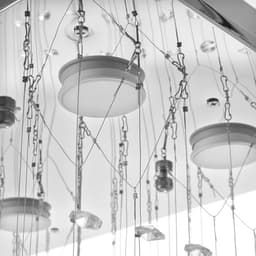 Каскад BayerLux «71307/6», GU10, 40 Вт, хром, 60×30×85 см