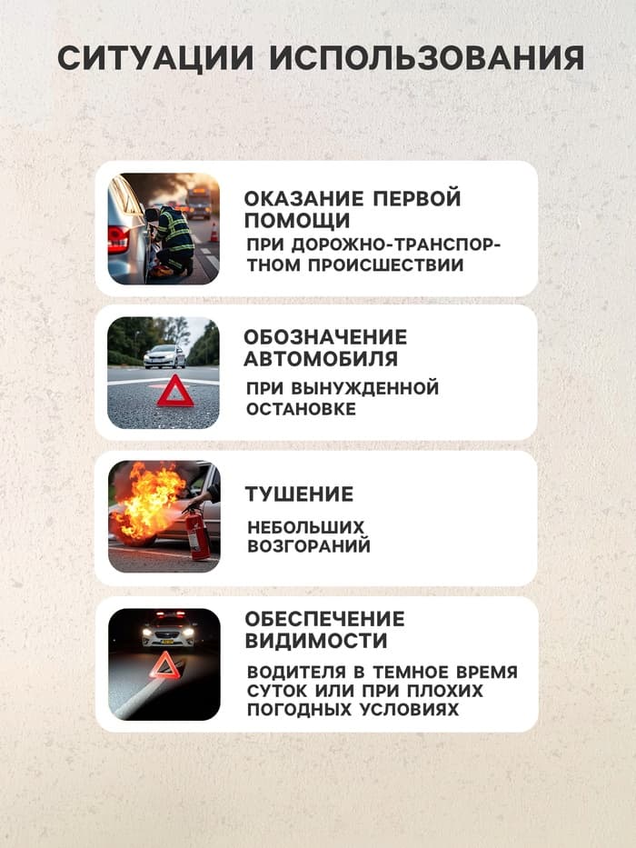 Набор автомобилиста «Стандарт» Престиж №3, 5 предметов