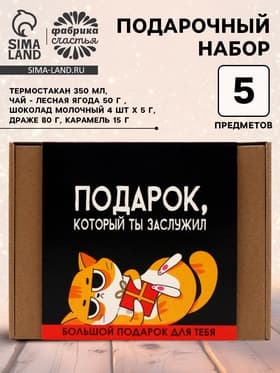 Подарочный набор «Подарок, который ты заслужил»