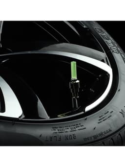 Светящийся колпачок на ниппель Cartage, малый, набор 2 шт., микс