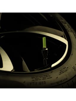 Светящийся колпачок на ниппель Cartage, малый, набор 2 шт., микс