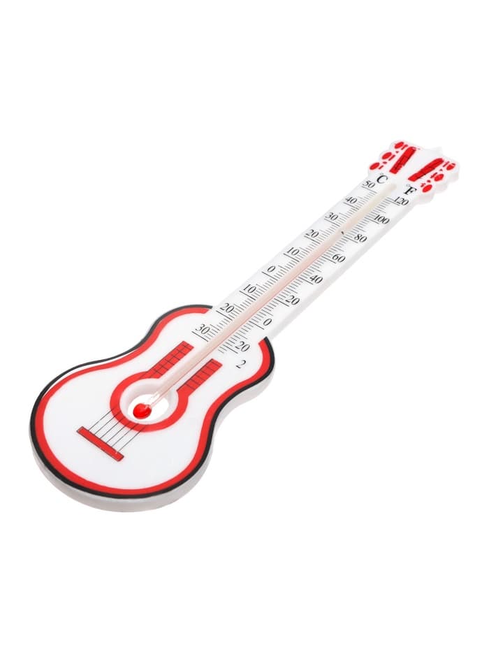 Термометр Luazon «Гитара», уличный, спиртовой, от -25°С до +50°С