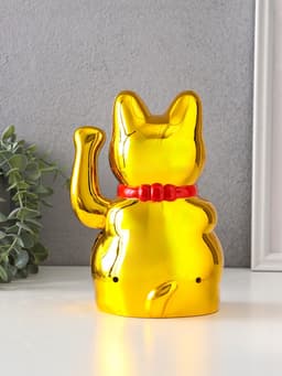 Маятник настольный антистресс «Кот: Манэки-нэко», h=21 см