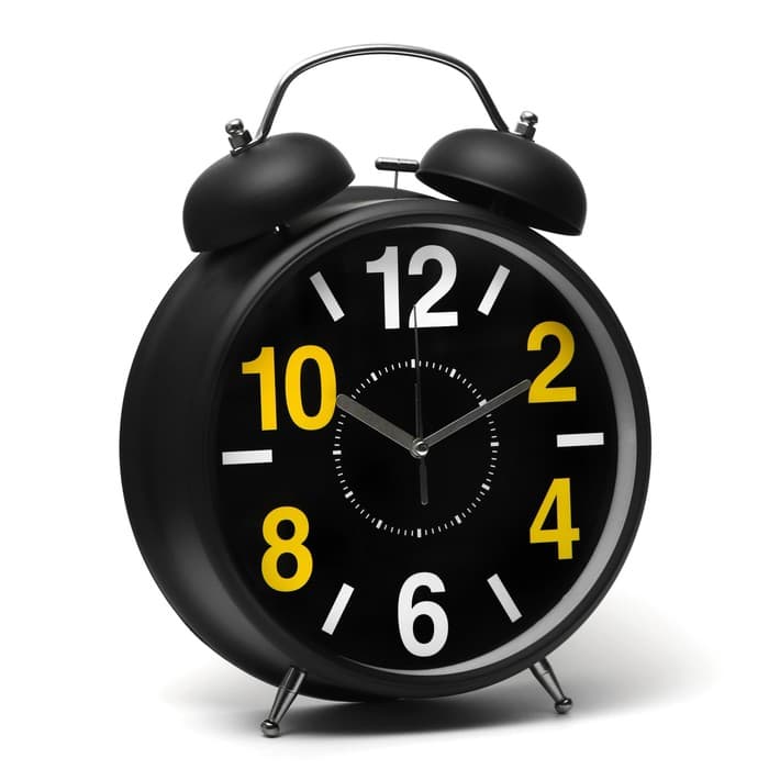 Будильник «Циферки», дискретный ход, d=20 см, 30×23 см, от батареек АА×2