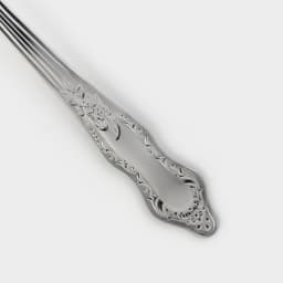 Ложка десертная «Славяна», h=16 см, толщина 1.2 мм, цвет серебряный