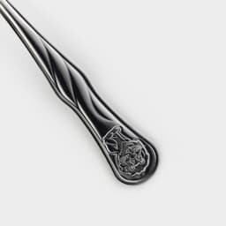 Вилка столовая детская «Лёвушка», h=16 см, толщина 1.2 мм, нержавеющая сталь, серебристая