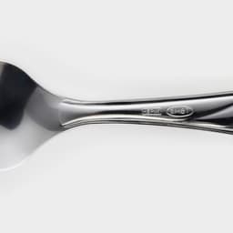 Вилка столовая детская «Лёвушка», h=16 см, толщина 1.2 мм, нержавеющая сталь, серебристая