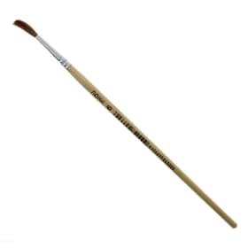 Кисть для рисования, пони, № 6, круглая, деревянная ручка, международный размер