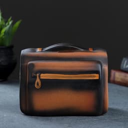 Копилка для денег «Барсетка», коричневый, керамика, 11×18×14 см