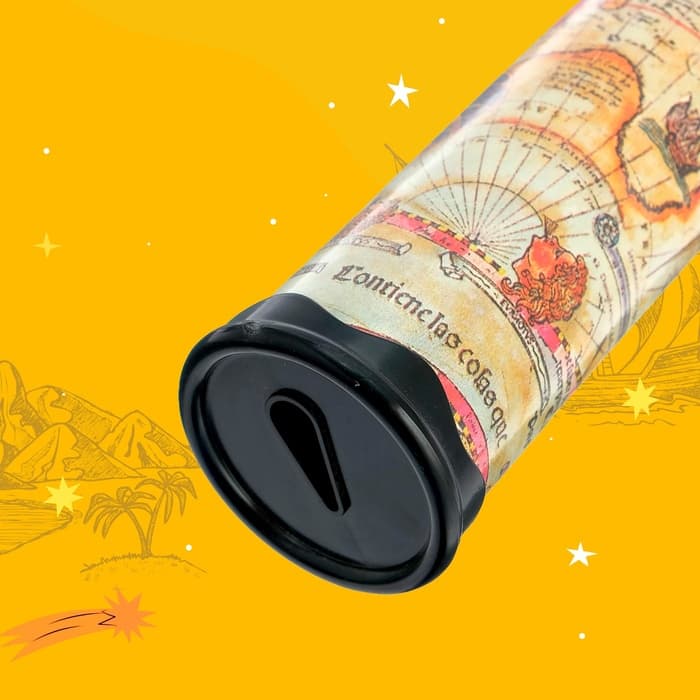 Калейдоскоп «Карта мира», 20 см, МИКС