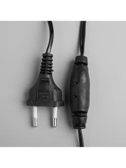 Гирлянда «Нить» 10 м с насадками «Шарики 1.5 см», IP44, тёмная нить, 100 LED, свечение мульти (RG/RB), мигание, 220 В