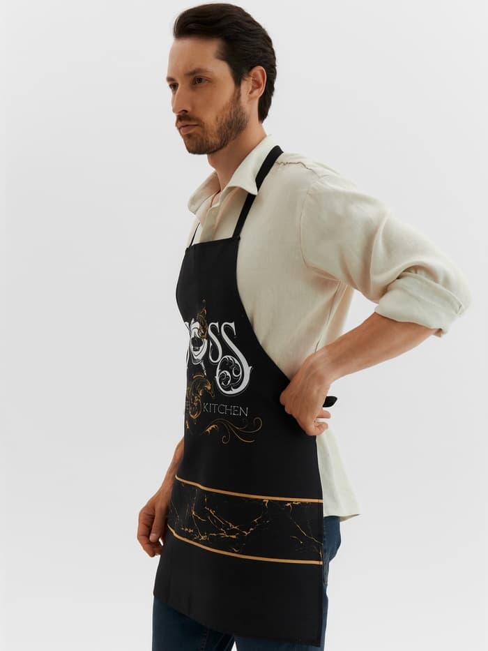 Фартук «Доляна» Boss, 70×60 см, 100% хлопок, 160 г/м²