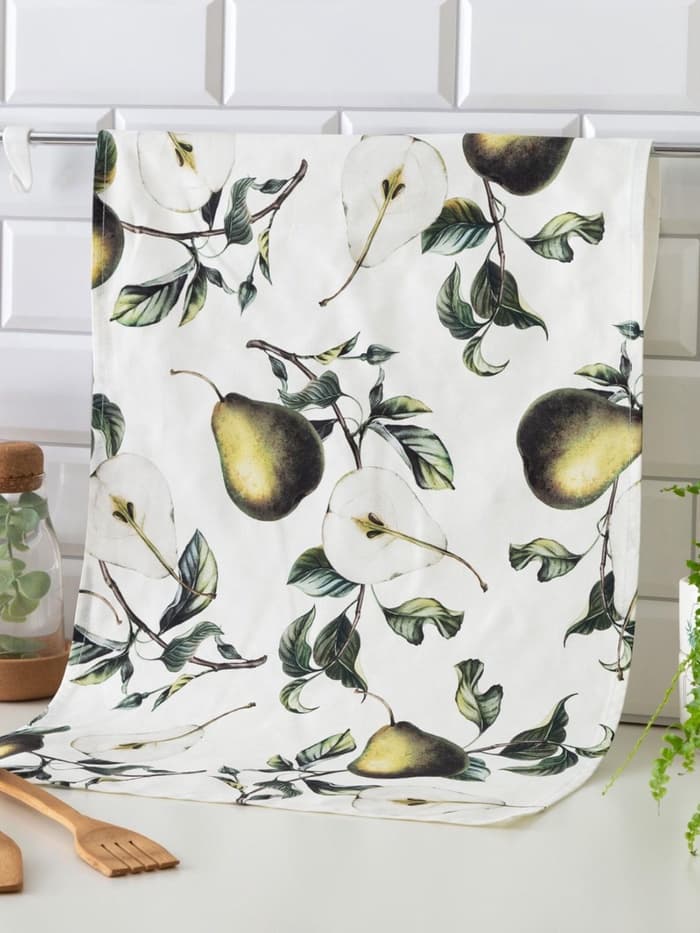Полотенце «Этель. Груши», 40×73 см, 100% хлопок, саржа 190 г/м²