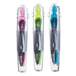 Циркуль металлический Calligrata, 115 мм, с защитным колпачком на иголке, в пластиковой тубе, МИКС