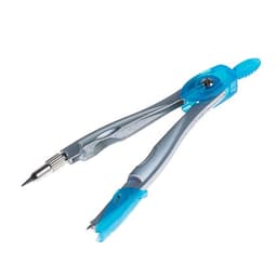 Циркуль металлический Calligrata, 115 мм, с защитным колпачком на иголке, в пластиковой тубе, МИКС