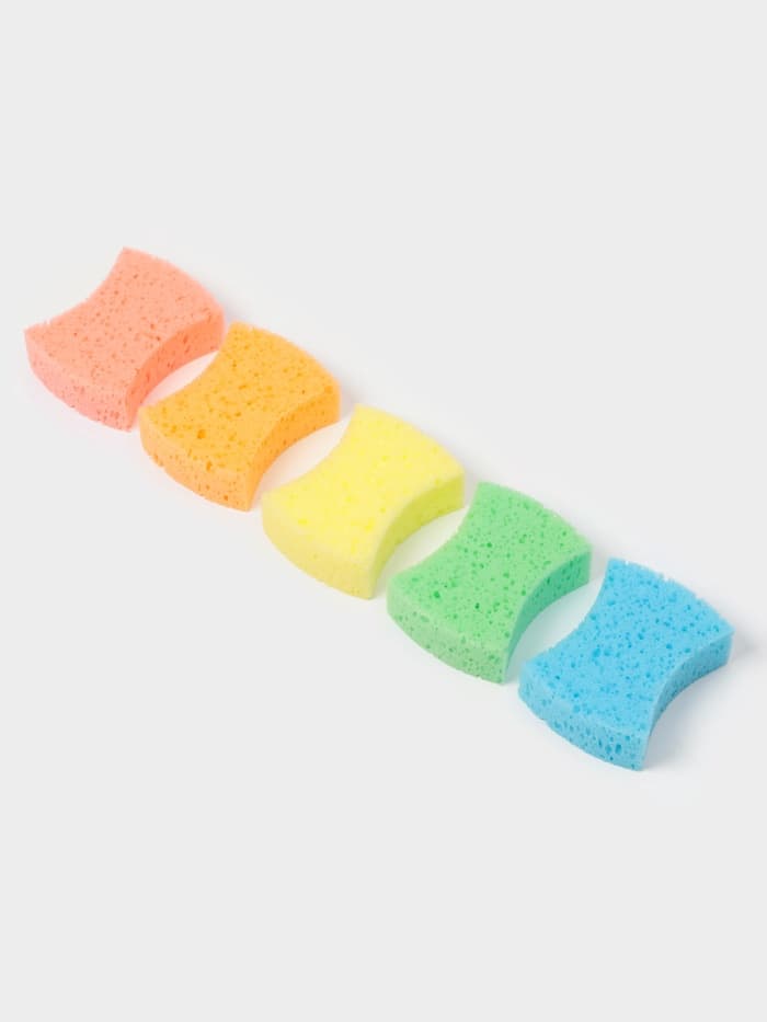 Губка для тела «Свежесть», 13×9×4 см, МИКС