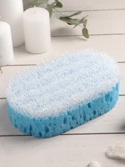 Губка для тела массажная «Удовольствие», 10.5×6×16.5 см, МИКС