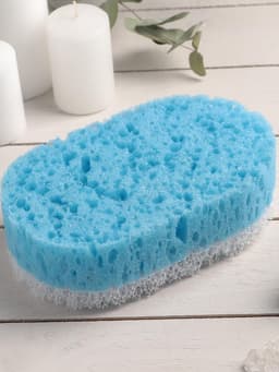 Губка для тела массажная «Удовольствие», 10.5×6×16.5 см, МИКС