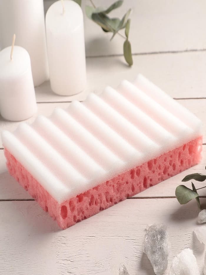 Губка для тела массажная «Совершенство», 16.5×10.5×5 см, МИКС