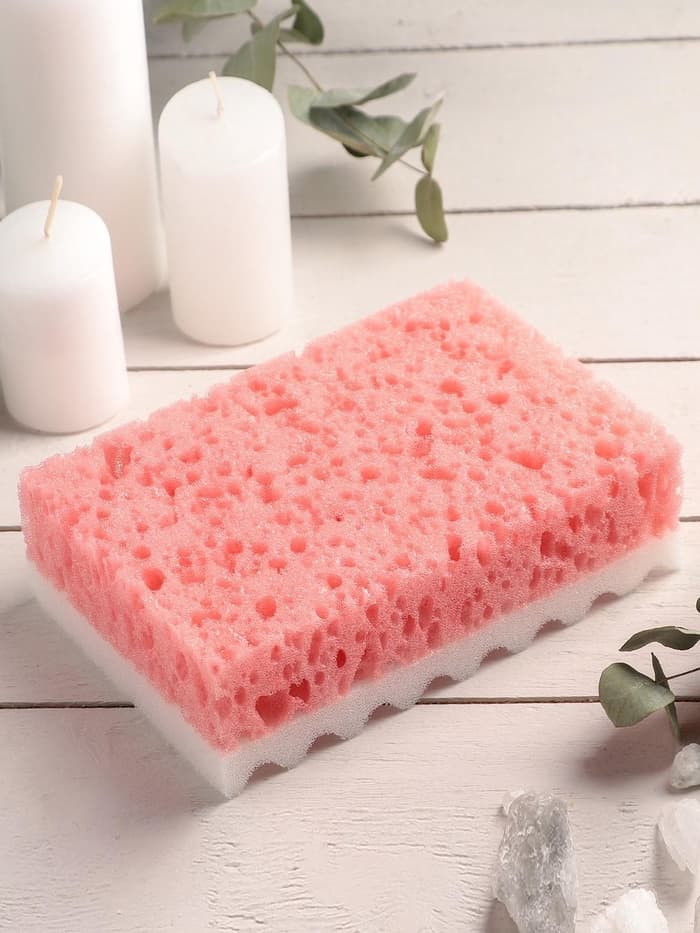 Губка для тела массажная «Совершенство», 16.5×10.5×5 см, МИКС