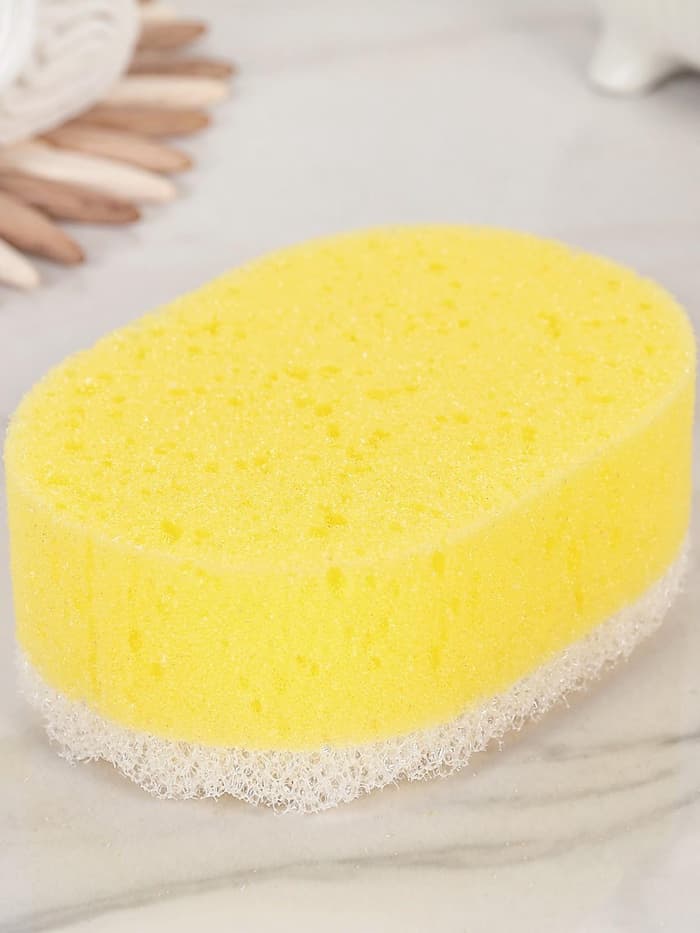 Губка для тела массажная «Эмоция», 13×8.5×5 см см, МИКС