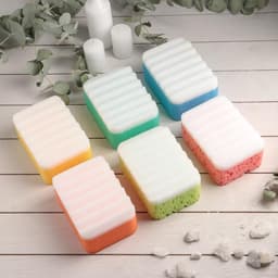 Губка для тела «Афродита», 14.5×10.5×6 см, МИКС